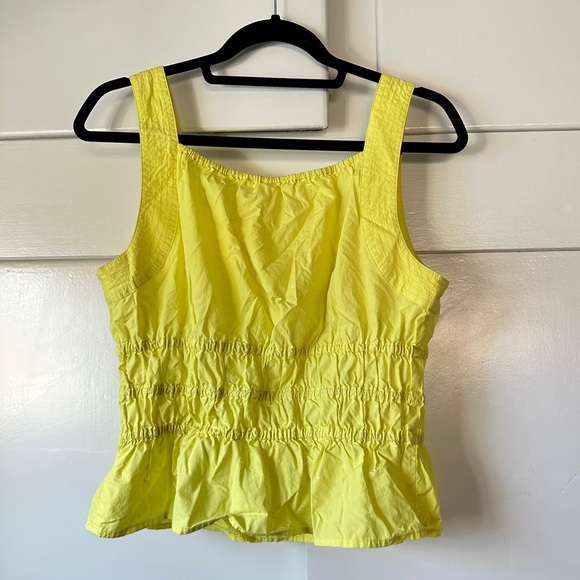 Anthropologie Yellow Tank Top - Picture 1 of 5